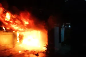 Cụ ông thoát đám cháy nhà nhờ đi thể dục sáng mùng 5