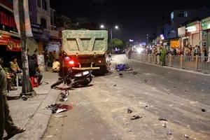 Khởi tố tài xế xe ben cuốn nhiều xe máy ở Gò Vấp