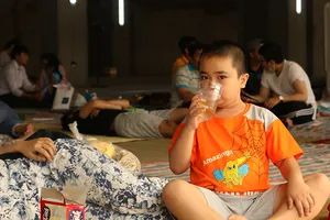 Những đứa trẻ trong vụ cháy chung cư Carina Plaza