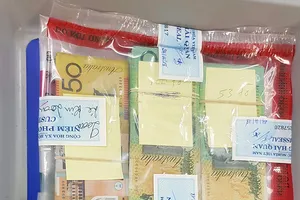 Lén mang hàng ngàn đô Úc qua Tân Sơn Nhất nhưng không thoát