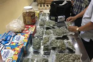 4kg cần sa ở kiện hàng thực phẩm từ California về Tân Sơn Nhất