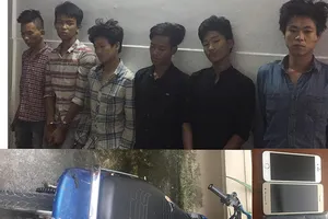 Băng cướp giật nghiện ngập tại Thủ Đức sa lưới