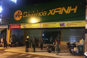 Bách hóa Xanh bị cháy khi chuẩn bị khai trương dịp Tết