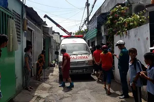 Sập tường nhà ở Thủ Đức, một người chết tại chỗ