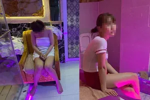 Massage 'vua' 4 nữ phục vụ giá 13 triệu đồng ở Tân Bình