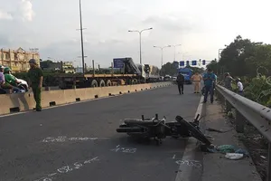 Va chạm với xe buýt, thanh niên tử vong trên quốc lộ