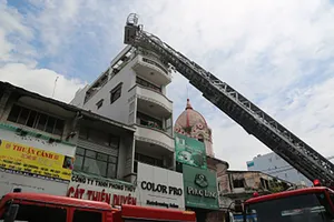 Vụ cháy ở quận 5: Có thể do chập điện từ chiếc ti vi hư