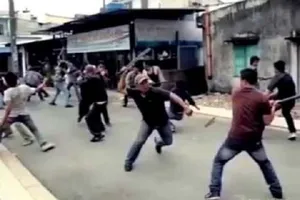 Một vụ hỗn chiến: Ảnh chỉ mang tính nh minh họa 