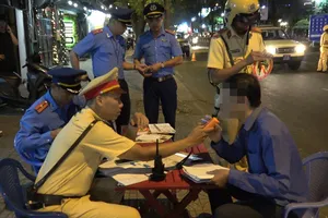 Quận 1: CSGT xử lý hơn 200 trường hợp vi phạm đợt cao điểm