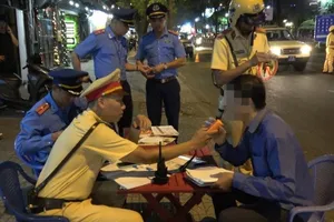 TP.HCM: 1 tuần có 145 người bị xử lý nồng độ cồn