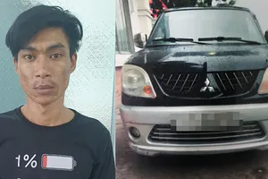 Đang sửa chiếc ô tô vừa trộm ở Bình Tân thì công an tới