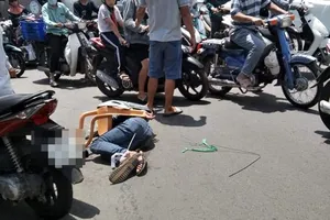 Nghi can trộm xe đâm trọng thương nhiều người dân ở Bình Tân