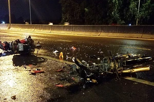 Bình Tân: Nghi 2 xe máy ‘đấu đầu’, 1 người chết