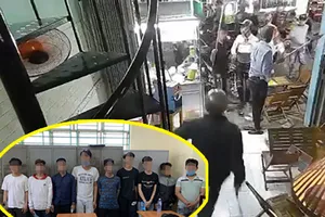 11 thanh thiếu niên đập quán trà sữa bị công an mời lên phường