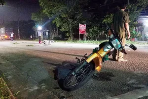 Tông xe máy trong đường nội bộ, người đàn ông tử vong