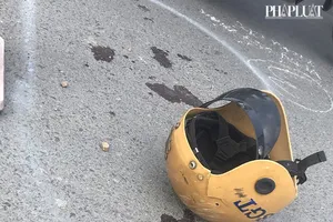 2 thanh niên tông CSGT gãy tay, chân bị bắt