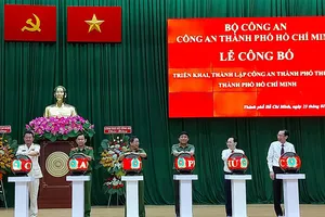 Trao quyết định bổ nhiệm Trưởng, Phó Công an TP Thủ Đức 