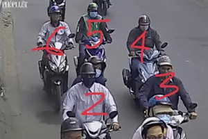 4 băng dàn cảnh móc túi ở TP.HCM bị đặc nhiệm triệt phá