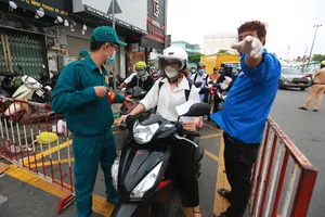 Gò Vấp tạm xả chốt kiểm dịch vào giờ cao điểm, hết ùn ứ