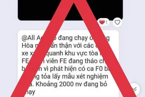 Tin đồn 'tòa nhà 144 Cộng Hòa, Tân Bình bị phong tỏa' là tin bịa đặt