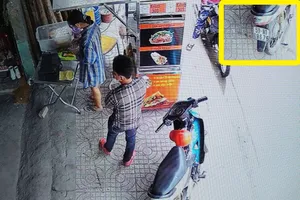 Thêm một vụ vờ mua 7 bánh Hamburger để dàn cảnh trộm điện thoại