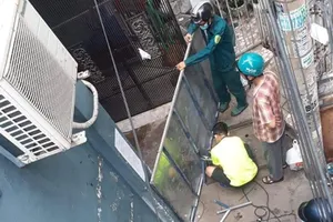 Chính quyền thông tin về bức ảnh 'hàn bít con hẻm' đăng trên mạng