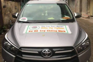 Bán suất về quê với giá 5 triệu rồi chở bằng xe gắn mác từ thiện