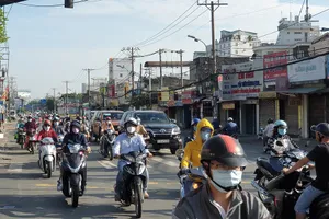 TP.HCM: 1,2 triệu lượt người/phương tiện ra đường mỗi ngày và sẽ tăng thêm