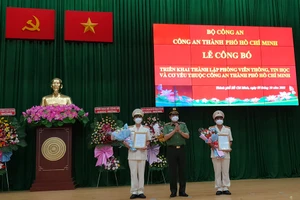 Công an TP.HCM thành lập Phòng Viễn thông, Tin học và Cơ yếu