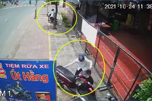 Công an xác minh 1 vụ trộm xe SH rồi trả lại cho chủ ở Bình Tân