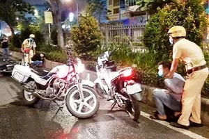 Công an quận 12 xử lý nghiêm việc đua xe ‘giải trí’