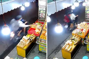 Nhóm thanh thiếu niên 3 lần giật trộm bánh mì ở Hóc Môn