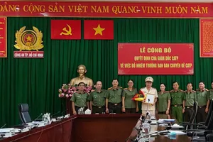 Công an TP.HCM có Trưởng ban Chuyên đề mới