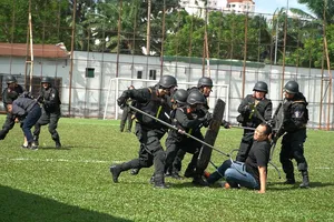 Công an TP.HCM có trung đoàn CSCĐ dự bị chiến đấu