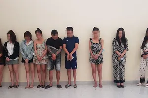 Hàng chục nam thanh nữ tú mở tiệc bay lắc trong chung cư Tresor