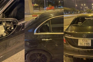 Điều tra vụ nhân viên quán ốc đập phá xe Mercedes ở quận 5