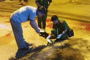 Xe ôm công nghệ bị cướp đâm ở Bà Điểm