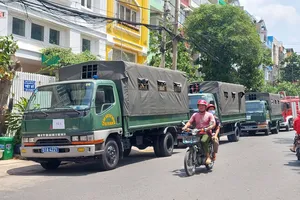 Công an kiểm tra văn phòng 2 công ty tài chính ở TP Thủ Đức
