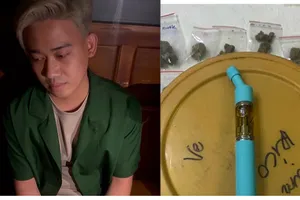 Kiểm tra quán bar, công an phát hiện ma túy trong điếu thuốc