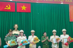 Công an TP.HCM điều động, bổ nhiệm nhiều lãnh đạo đơn vị