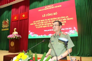 Công an TP.HCM bố trí nhiều lãnh đạo các đơn vị trực thuộc