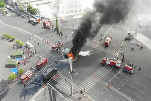 Lần đầu tiên 5000 người tham gia diễn tập PCCC ở Metro Bến Thành – Suối Tiên 