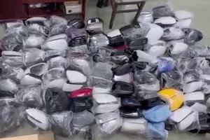 Băng chuyên bẻ trộm gương chiếu hậu ô tô ở TP.HCM bị bắt