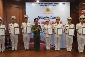 31 đảng viên trẻ thuộc Công an TP.HCM được tuyên dương