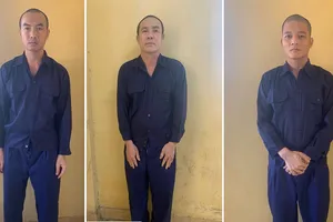 2 cán bộ xã, 1 cựu công an bị bắt trong vụ khai thác cát lậu ở Cần Giờ