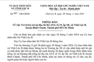 Bé gái sơ sinh bị bỏ rơi tại khu đất trống ở huyện Bình Chánh