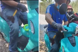 Vụ tài xế xanh SM bị cướp đâm dao vào chân là tự đâm để dối vợ