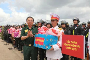 Diễn tập khu vực phòng thủ TP.HCM tại Sân bay Tân Sơn Nhất