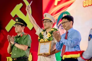 Thượng úy Trần Vĩnh Chiến được đề cử gương mặt trẻ Việt Nam tiêu biểu năm 2024