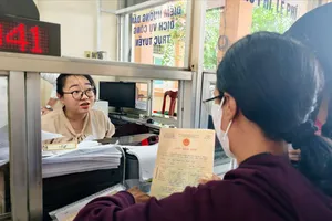 Xã Củ Chi tập trung giải quyết thủ tục hành chính sau sáp nhập